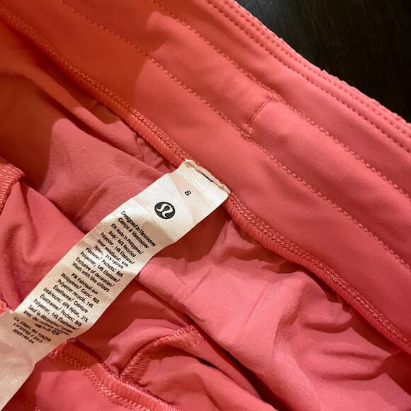Lululemon Swift Wide-Leg Mid-Rise Pant Sakura Pink Women's Size 8 - Picture 3 of 4